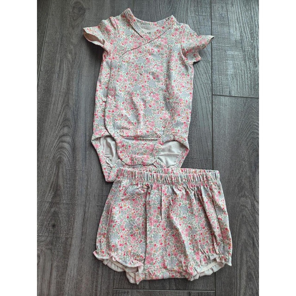 H&m baby girl set 3 mos